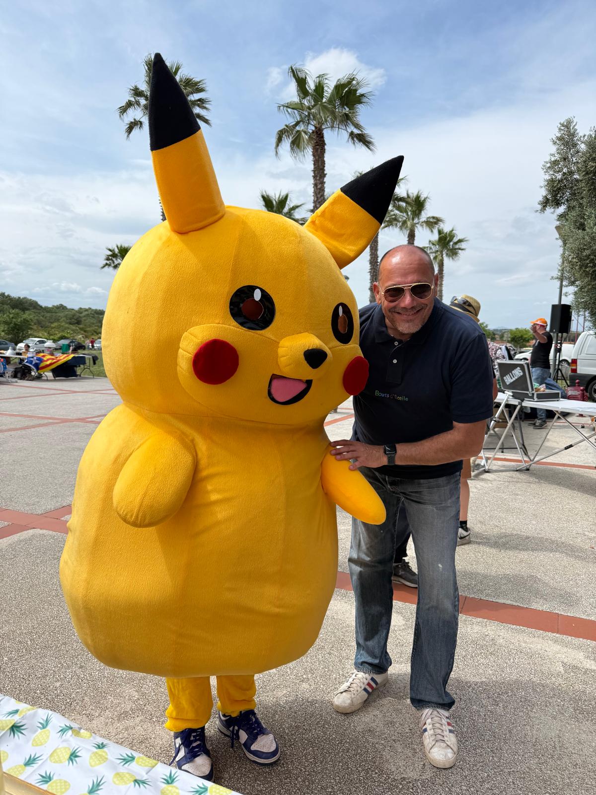 Pikachu au vide-grenier